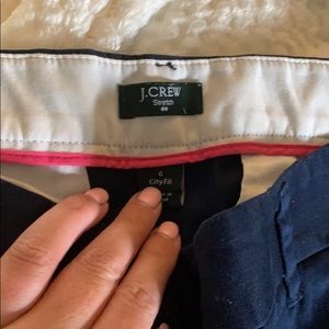 J crew cropped pants